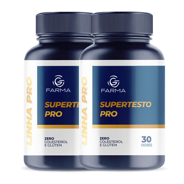 2 Super Testo Pro 120 Cápsulas