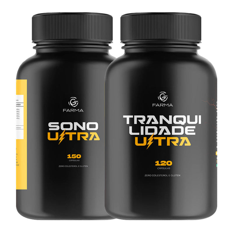 Kit Sono Ultra 150 Cápsulas + Tranquilidade Ultra 120 Cápsulas