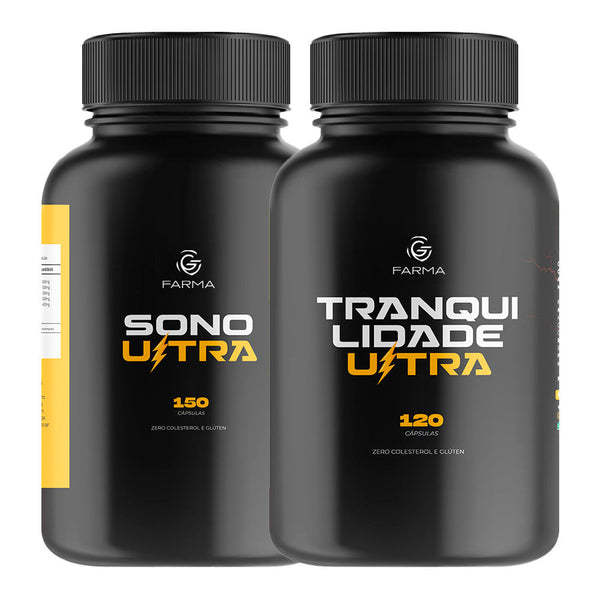 Kit Sono Ultra 150 Cápsulas + Tranquilidade Ultra 120 Cápsulas