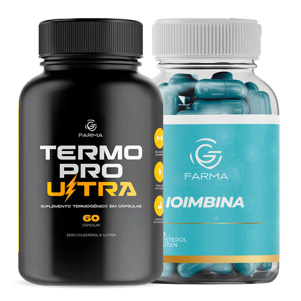 Kit Termo Pro Ultra 60 Capsulas + Ioimbina 5mg 30 Cápsulas