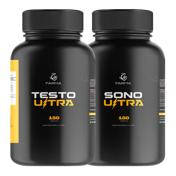 Kit Testo Ultra 150 Cápsulas + Sono Ultra 150 Cápsulas