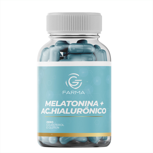 Melatonina + Ac. Hialuronico 60 Cápsulas