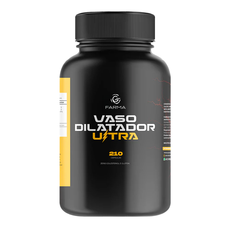 Vaso Dilatador Ultra 210 Cápsulas