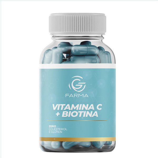 Vitamina C + Biotina 60 Cápsulas